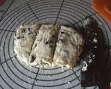 A picture of step 9 of Banana Chocolate Scones.
