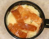 A picture of step 5 of Microwaved Bread Pudding for One.