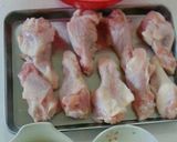 A picture of step 1 of Simmered Chicken Drumettes and Potatoes.