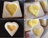 A picture of step 8 of Heart-Shaped Toast Breakfast.