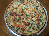 Tarta de zapallitos y verdeo