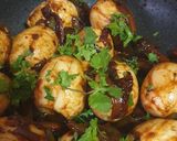 A picture of step 7 of Chinese Egg Masala.