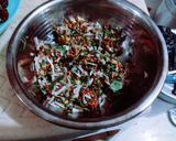A picture of step 3 of Shahi tasty date(Khajur) and paan bites.