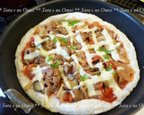 A picture of step 6 of Mochi Pizza Made in a Frying Pan.