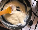 A picture of step 3 of Kunafeh.
