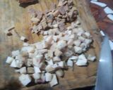 Foto del paso 1 de la receta: Carbonada de loco y ubre de vaca