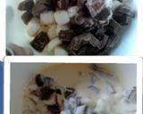 A picture of step 3 of Ladybirds Choc Fudge Sauce , Hot or cold or as a Pudding ..