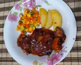 Foto langkah ke 5 dari resep Chicken Steak Saus Lada Hitam.