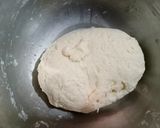 A picture of step 2 of Bao Bun with mushroom filling.