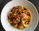 Foto langkah ke 5 dari resep Tofu Siram Daging Sapi.
