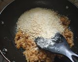 A picture of step 3 of Malai Mava Burfi.
