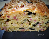 Foto del paso 10 de la receta: Pan salado de bacon, queso, cebolla y aceitunas
