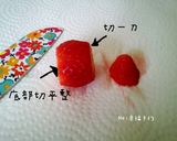 聖誕老公公草莓乳酪塔的食譜步驟4照片