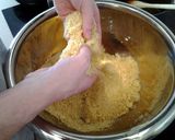 A picture of step 4 of Apple crumble.