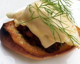 A picture of step 7 of Chestnut Burger.