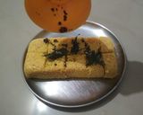 A picture of step 10 of Microwave Dhokla.
