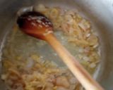 A picture of step 4 of Aromatic Pea & Mint Soup.