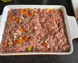 A picture of step 4 of Potato and Beef minced pie: (different style).