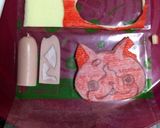 A picture of step 8 of Youkai Watch Bento (Jibanyan).