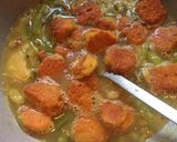 A picture of step 9 of Lentil Fritters in Ridge Gourd Curry.