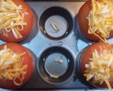 A picture of step 3 of Crab Stuffed Tomatoes.