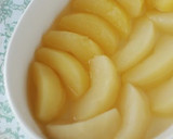 A picture of step 6 of Apple Compote with Red Wine.