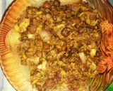 A picture of step 1 of Sprouts chaat.