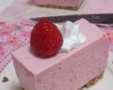 A picture of step 7 of Simple! No-Bake Cheesecake With A Strawberry Spring Scenery.