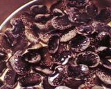 A picture of step 1 of Simmered Purple Runner Beans in a Pressure Cooker.