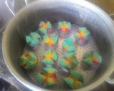 Foto langkah ke 6 dari resep Bolu Kukus Mekar Irit(tanpa air Soda&Santan).