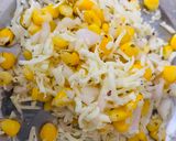 A picture of step 2 of Corn Cheese Sandwich.