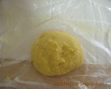 A picture of step 3 of 100% Okara Heavenly Honey Cake.