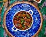 A picture of step 8 of Steamed Chilli Chicken.