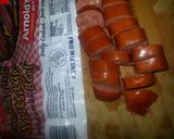 A picture of step 3 of Spicy Sausage Toss.