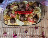 A picture of step 12 of Beef kofta Biryani.