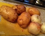 Foto del paso 4 de la receta: Pollo al horno con papas