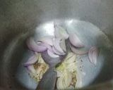 A picture of step 3 of Jeera Onion Rice.