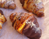 Foto del paso 26 de la receta: Croissants (v3) rellenos de crema de caramelo salado con chocolate negro