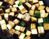 A picture of step 3 of Eggplant, Avocado & Tomato Summer Rice.