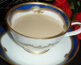 A picture of step 4 of Vanilla Royal Milk Tea with Condensed Milk.