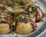 Foto langkah ke 4 dari resep Takoyaki (たこ焼き).