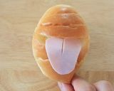 A picture of step 10 of Halloween Ghost Sandwiches.