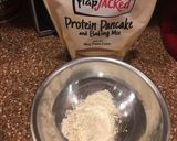 A picture of step 1 of Peanut Butter Mug Cake.