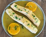 A picture of step 3 of Salmon with Orange Sauce.