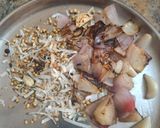 A picture of step 2 of Suran masala.