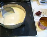 A picture of step 1 of Soy Milk Zenzai Pudding.