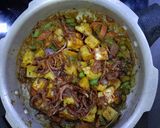A picture of step 10 of Subz Biryani.