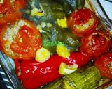 Φωτογραφία βήματος 8 της συνταγής Γεμιστά🍅🍆🥔🧅🫑🌶️