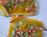 A picture of step 3 of Bread Fruit Pizza.