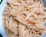 รูปขั้นตอนการทำที่ 2 ของ Brown-rice pasta ผัดขี้เมาไก่รวน